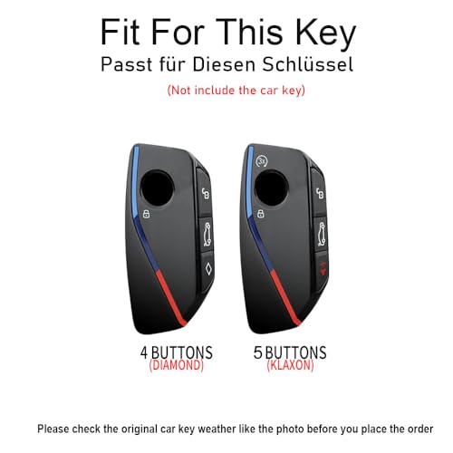 Coque de protection pour clé BMW X5 X7 iX3 cassée ou rayée : la solution robuste à 5 boutons