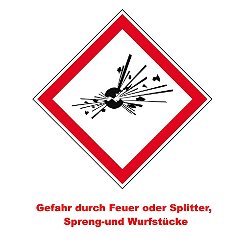 Jugendfeuerwerk H2I Knaller Knatter Premium Mix mit 362 Teilen im 8er Set
