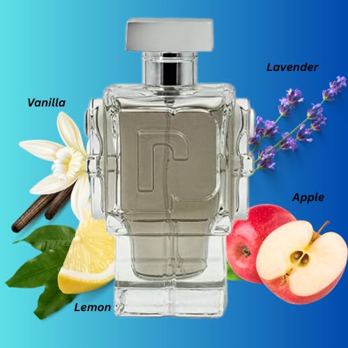 Cool Boy & Robot Men's Cologne Set Eau De Toilette, 3.4 Fl Oz Each, Seductive, Spicy, Oriental Accords - Fresh Notes of Lemon Zest & Apple, Lavender, Vanilla & Vetiver 2-Pack Gift Set for Men - Image 3