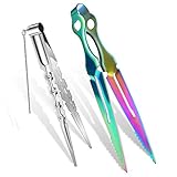 [VIELSEITIGE VERWENDUNG]: DFESKAH Shisha-Zangen-Satz eignet sich nicht nur für Tabak und Kohle, sondern ist auch eines der hervorragenden Accessoires für den Grill und die Küche.