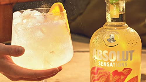 Absolut Vodka Sensations Tropical Fruit, fruchtiger Aperitif mit einem Hauch von Szechuan Pfeffer, Sommer-Getränk mit nur 20% Alkoholgehalt, 1 x 1 L