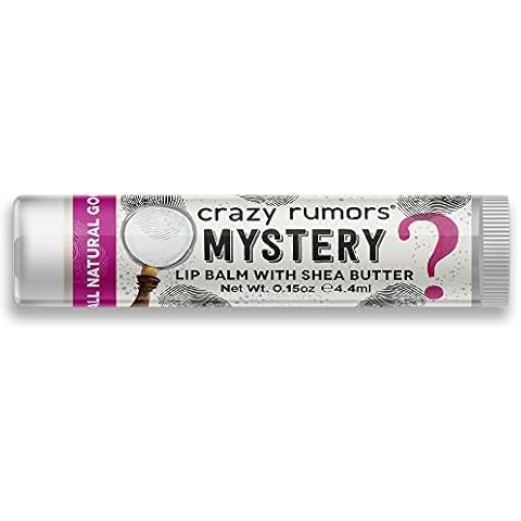 Crazy Rumors Mystery flavour Lip Balm 4g, Vegan 100% natural Cover