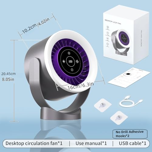 USB Rechargeable Desk Fan - image 7