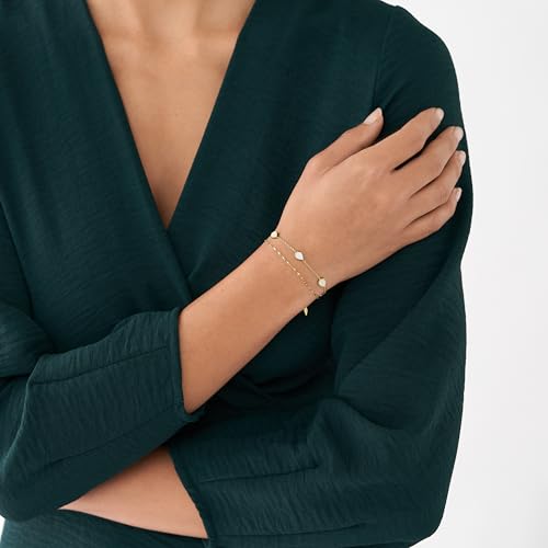 Image of Fossil Women's Stainless Steel Chain Bracelet