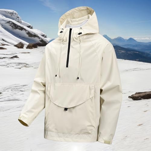 Veste imperméable coupe-vent 2026 de randonnée avec pull à capuche léger