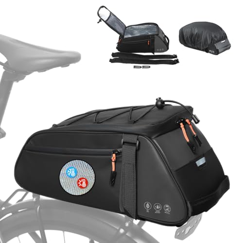 Insulated Waterproof Bike Rack Bag 10L
