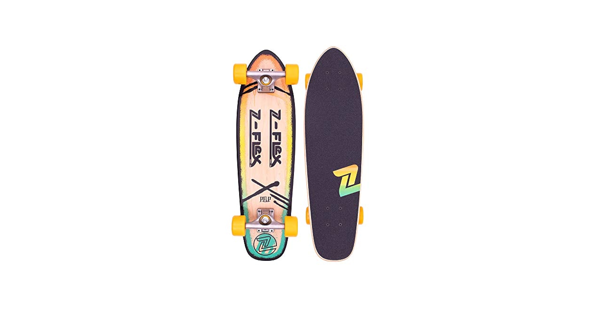 Amazon.com : Z-Flex Cruiser P.o.p Skateboard, Unisex Adult