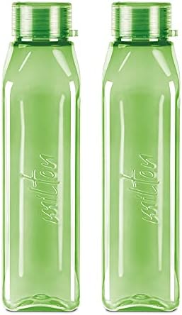 Milton Prime 1000 Pet Water Bottle Set - 5 Pack, 1 Litre Each, Grey, BPA Free & Leakproof - View #5
