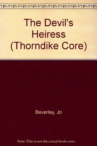 The Devil's Heiress [Large Print] 0783896581 Book Cover