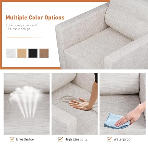 Sillón moderno cuero blanco con estructura acero miniatura 3