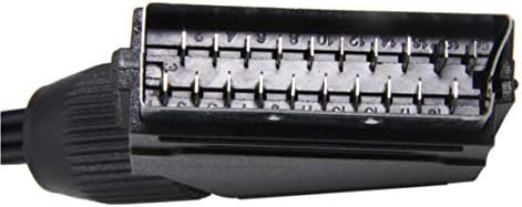 Scart to 3.5mm, Ancable 1.4m 3.5mm Mini Jack to Scart Cable for TV, Headphone and Speaker