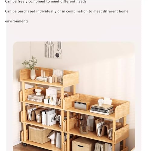 Estante multiusos para maximizar espacio vertical con baldas para álbumes y libros 4