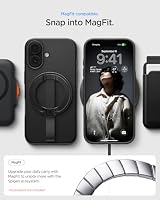Spigen iPhone 17 Hülle Thin Fit MagFit -Black – Ansicht 8