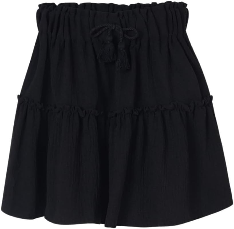 Mayoral Crepe Skirt for Girls Black