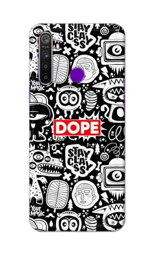 Image of Printed Hard Back Cover Case for Realme 5 | Realme 5s | Realme 5i | Realme Narzo 10 Back Cover (Mixed Cartoons) -1111