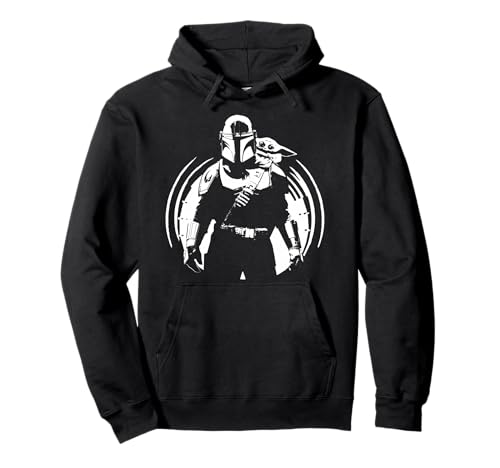 The Mandalorian And Grogu A Clan Of Two Monochrome Portrait �p�[�J�[