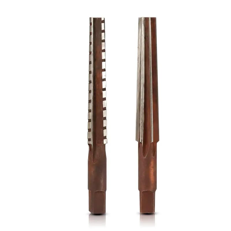 2pcs Morse Taper Reamer Set MT0/MT1/MT2/MT3/MT4 Steel Hand Reamers for Milling Finishing Cutter Tool,MT1