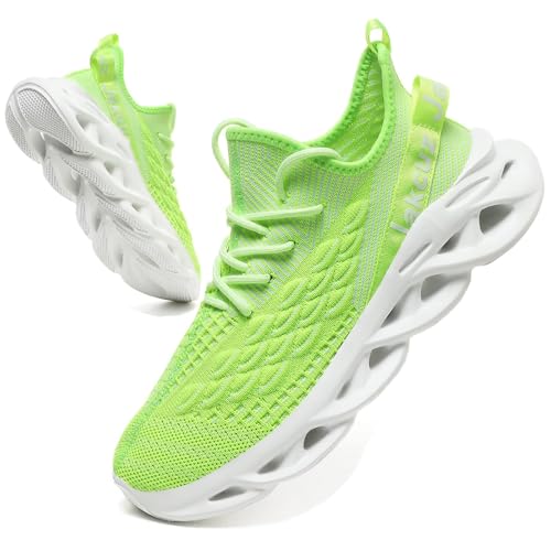 Image of Jakcuz Plus Size Men's Lightweight Walking Shoes Mesh Fish Scale Pattern Fashion Sneakers