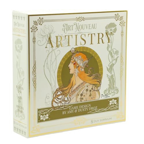 Atistry Board Game | Family Strategy Game | Ages 8+ | for 1-4 Players | Average Playtime 30-40 mins | Perfect for Family Game Night