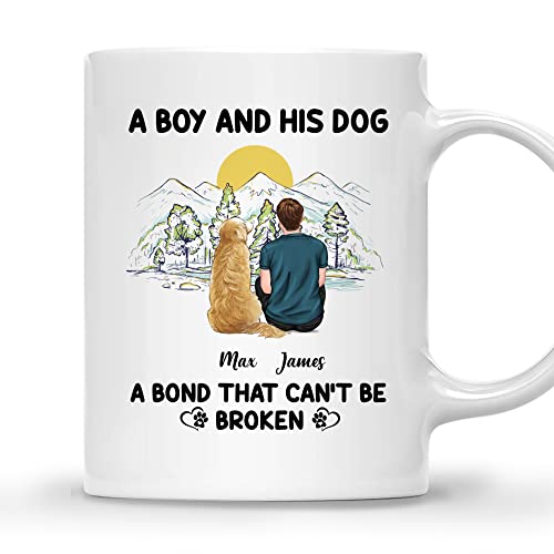 Gossby Boy And His Dog Mug