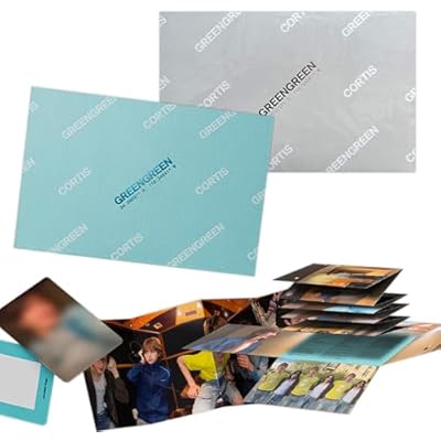 GREENGREEN The 2nd EP Album (Weverse Albums Panorama Ver.) QR Card + Accordion Book + Package + 3 Extra Photocards Official K-POP Sealed Album