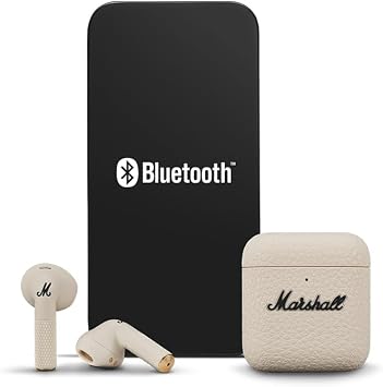 Marshall Minor IV BT,TWS, Cream Color