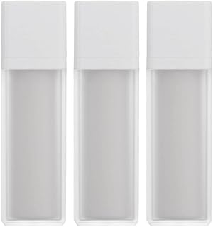 Travel Shampoo Bottles Travel Lotion Bottles, 3Pcs Refillable Airless Pump Jars, Plastic Lotion Bottles Cosmetic Bottles, Travel Empty Bottles (30ML) Travel Bottles