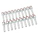 20PCS High Strength Aluminum Straight Air Conditioning Hose Barb Fitting for Cars Trucks Universal Sealing Function for Automobiles Material (5/8in)