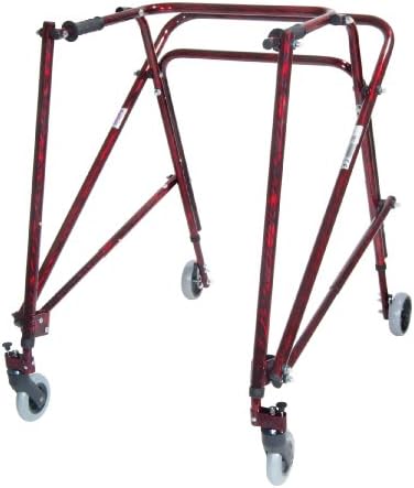 Nimbo Rehab Lightweight Posterior Posture Walker Adult - Flame Red