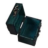 Fonctionnalité pratique : grâce à son mécanisme d'ouverture simple, ce coffre de rangement en bois au style vintage offre une utilisation facile et rapide pour vos besoins quotidiens de rangement et d'accès