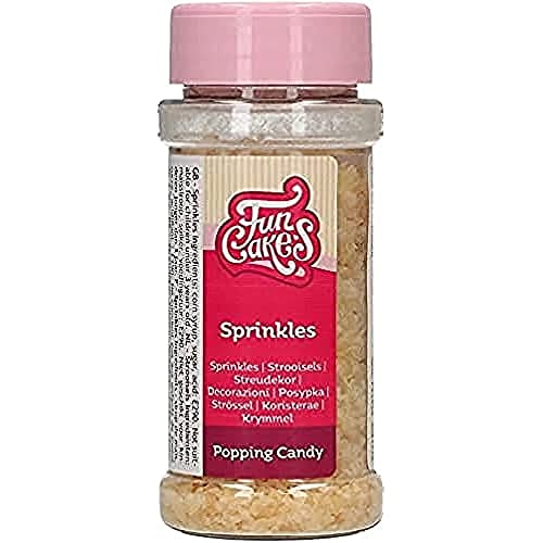 FunCakes Knallbonbons: Cake Sprinkles, Knallendes Gefühl im Mund, perfekt für Cookies und andere Leckereien. 70 g.