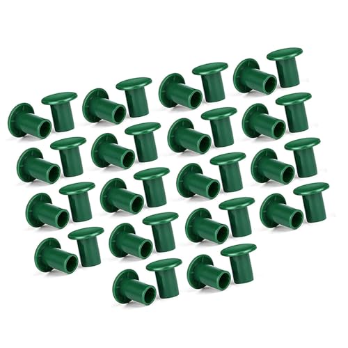 NUEAYMS 36 Bastoncini Verdi per in PVC La Prevenzione degli Infortuni La Recinzione del Giardino Casa Sicurezza Canne