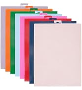 Amazon | BENECREAT 8枚8色 クロスステッチ布 14カウント 21x28cm/枚