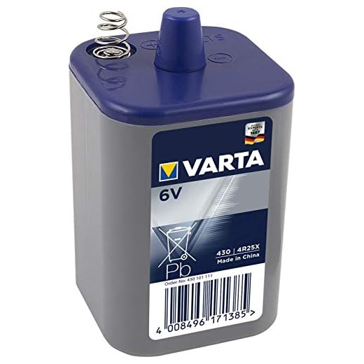 Varta 6 V batteriblock