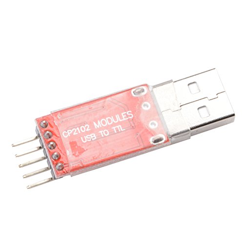 Qunqi CP2102 Module STC Download Cable USB 2.0 to TTL 5PIN Serial Converter