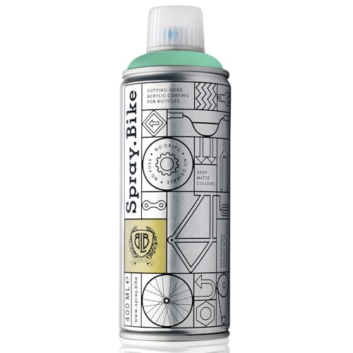 Spray.Bike Spray Paint | Designed Mainly for Bicycles | Multi-Use Acrylic Spray Paint for Metal, Plastic | High Coverage Bike Paint, 400ml, Ariel