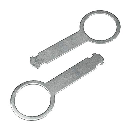 maxxcount Entriegelungswerkzeug (Paar) kompatibel mit Audi, Ford, Mercedes, Seat, Skoda & VW ab Baujahr 1995 (mit senkrechten Entriegelungsschlitzen)