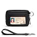 Wristlet Wallet for Women with Clear ID Window, Zip Coin Purse and Keychain