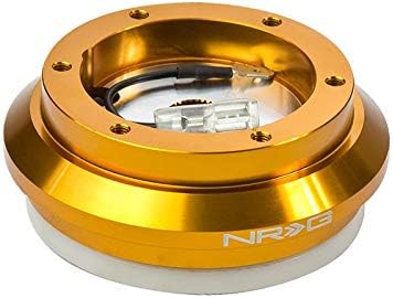 NRG SRK-130H-RG Rose Gold Anodized 6-Hole Racing Steering Wheel Short Hub Adapter for 97-03 Acura CL/ 96-00 Civic/94-14 Accord/ 97-01 Prelude (NOT Fit Thin Version Quick Release)