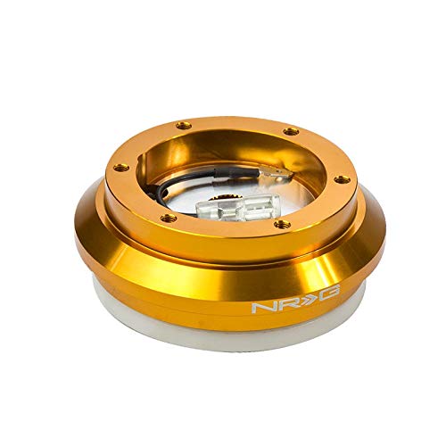 NRG SRK-110H-RG Rose Gold Anodized 6-Hole Racing Steering Wheel Short Thin Hub Adapter for 94-01 Integra/92-95 Civic/92-96 Prelude BB/ 93-97 Del Sol (NOT fit Thin Quick Release)
