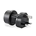 Produktbild rocabo Netzadapter/Stromadapter/Reiseadapter  für United Kingdom (UK)  United Kingdom Stecker auf Schutzkontakt Buchse  genormte Stecker/Buchsen  stabile Ausführung  Stecker-Typ G  schwarz