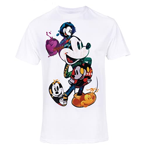 T-shirt Mickey Mouse Disney vêtement imprimé en coton pour fans de pop culture