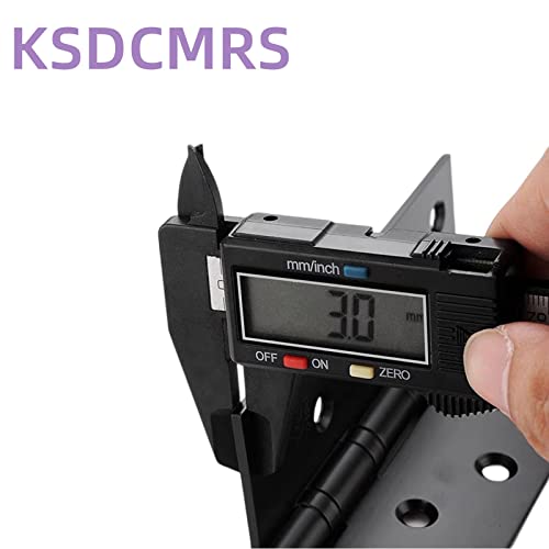 4" Door Hinges Stainless Steel, Square Corner 4 "X 4" Inch Heavy Duty Ball Bearing Black Matte For Exterior And Interior Gate Swing Security-2 Pack #TOP4