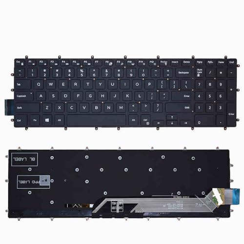 (�C�������p) �K�p���� DELL Vostro15-7570 7580 3582 3583 P71F P75F 3590 5568 �Ή��p�m�[�g�p�\�R���p�L�[�{�[�h�p��z�� (������+�o�b�N���C�g�t��)