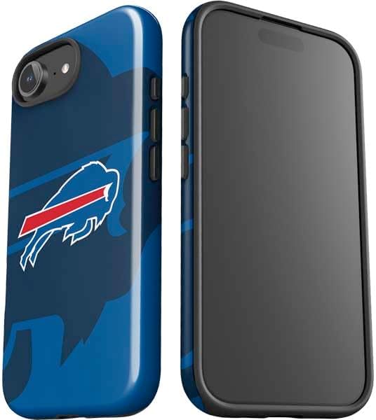 Skinit Impact Phone Case Compatible with iPhone 16e - Officially Licensed NFL Buffalo Bills Double Vision Design