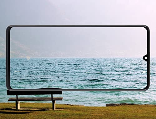 YHX-OU Nero+Telaio AMOLED Schermo per Samsung