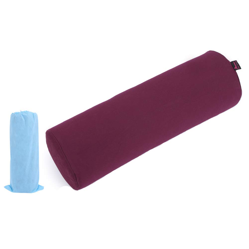 AIZYR Poduszka do medytacji, poduszka do jogi, poduszka do jogi, poduszka pomocnicza, silna wytrzymałość, nie odkształca się, Darkpurple, okrągły