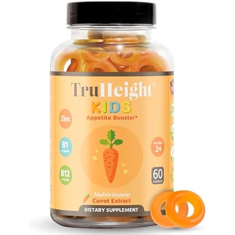 TruHeight Kids Appetite Booster Gummies All Natural Toddler Cover