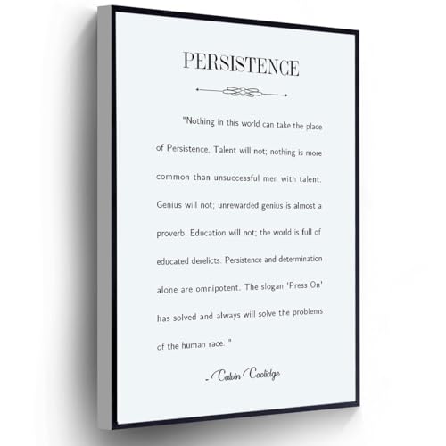 Nothing In This World Can Take The Place Of Persistence