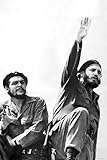 24x36 gallery poster, Che Guevara and Fidel Castro, 1961